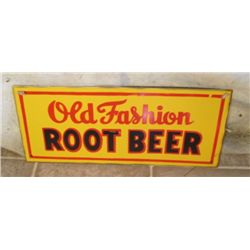 "old Fashion Root Beer" Sign