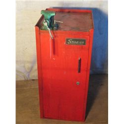 Red Snap-on Standing Tool Chest 32" Tall