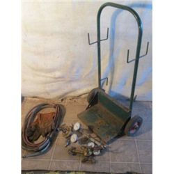 Welding Hand Cart, Welding Gloves, Mini Torch,