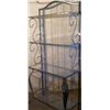 Image 3 : Metal Glass Shelved Bakers Rack W/ 4 Shelves