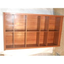5 Shelf Book Case, 6'x3 1/2', Double Side
