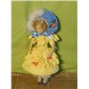 Image 2 : Shirley Temple Porcelain Doll In Yellow And Blue