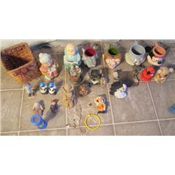 Plastic Disney Cups, Porcelain Piggy Banks,