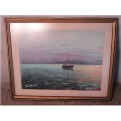 Don Harvey Painting Framed