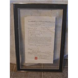 Immigration Acceptance Document