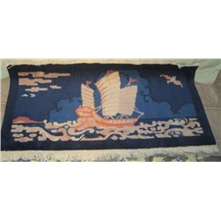 2.3x4,1940 Chinese Pictorial (chinese Junk Ship)