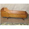Image 2 : Wooden Antique Rocking Cradle For Dolls