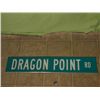 Image 1 : Metal Dragon Point Sign Double Sided
