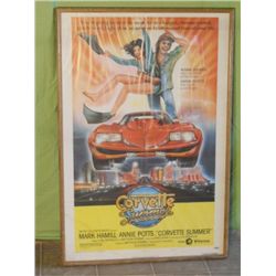 Covette Summer Framed Poster 41 1/2 By 27 3/4