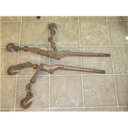 2 Chain Binders 2600 Lbs