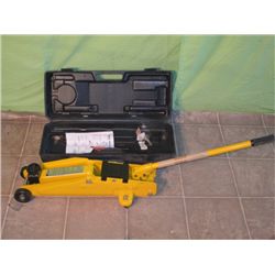 2 1/4 Ton Floor Jack  W/ Case