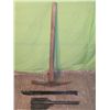 Image 1 : Antique Norwegian Military Pick-axe , Machete, &