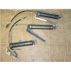 3 Grease Guns