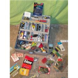 Tackle Box W/ Lures And More