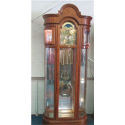 Large Oak "ridgeway" Grandfather Clock