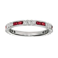 NATURAL 0.38 CTW RUBY RING 14K GOLD