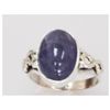 Image 1 : NATURAL 25.44 CTW TANZANITE RING .925 STERLING SILVER