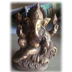 200 Grams Bronze Lord Ganesh Figure