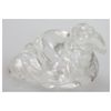 Image 1 : NATURAL 54.68 CTW CUT CRISTAL SMALL DUCK FIGURE