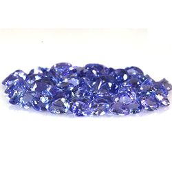Natural Tanzanite Zoisite Oval-Pear Cut 92 pcs 32.01ctw