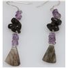 Image 1 : NATURAL 22.00 CTW AMETHYST, SMOKEY TOPAZ, SEMIPRECIOUS