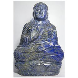 Natural 200 Grams Lapis Lord Buddha Figure