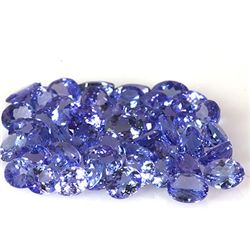 Natural Tanzanite Zoisite Oval Cut 111pcs 51.57 ctw