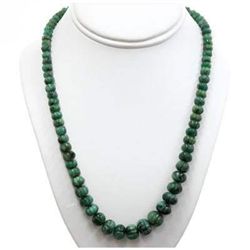 Emerald round 273.40 ctw Necklace
