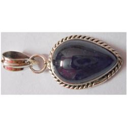 Natural 19.65 ctw Tanzanite Pendant 925 Sterling