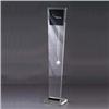 Image 1 : Unusual lucite floor clock with trapezoidal h
