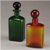 Two BLENCO glass decanters with ball stoppers