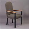 Image 1 : Art Deco armchair with black and burnt orange
