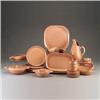 RUSSEL WRIGHT 31-piece dinnerware set in pink