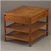 PAUL McCOBB for CALVIN walnut-veneer side tab