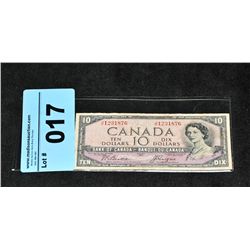 One canadian $10 bank note