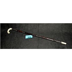 Ebony and Ivory walking stick