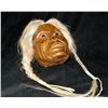 Image 1 : West coast native wood carved mask, signed and