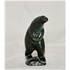 Image 1 : Inuit stone carving, signed (Polar bear)
