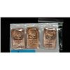 Image 1 : 3x one ounce native copper bars