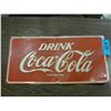 Image 1 : Cocacola tin advertisement sign