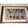 Image 1 : Framed Zebra print