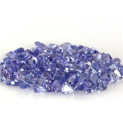 Natural Tanzanite Zoisite Trillion Cut 67pcs 22.90 ctw