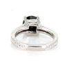 Image 3 : Genuine Black Diamond  2.94 ctw & Diamond Ring 14K