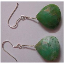 Natural 40.90 ctw Semi Precious Earring .925 Sterling