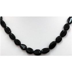 Natural Black Tourmaline Beads Necklace