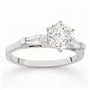Image 1 : GENUINE 0.50 CTW DIAMOND RING 14K GOLD