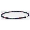 Image 2 : 176.86ctw Natural Multi-Color Rondelles Necklace