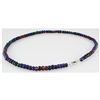 Image 2 : 148.07ctw Natural Multi-Color Rondelles Necklace