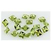 Image 1 : Peridot 5.76 ctw Loose Gemstone 4x4mm Princess Cut