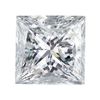 Image 1 : Certified Princess Diamond 1.00 Carat F, VVS2 GIA